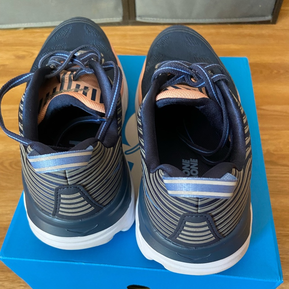 Hoka One shoes. Barely worn. Great condition